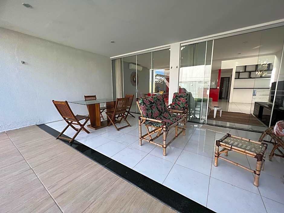 casa de praia com piscina para famílias