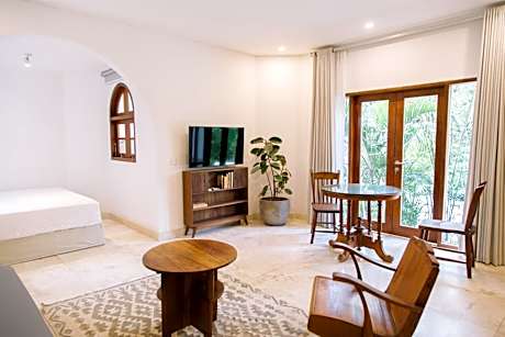 Studio with Pool View