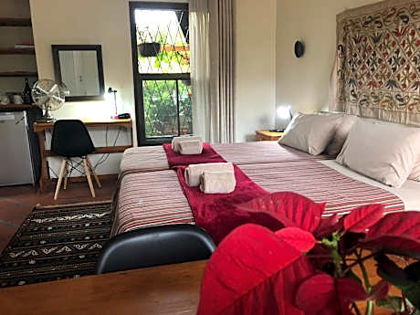 Twin Room with Private Entrance