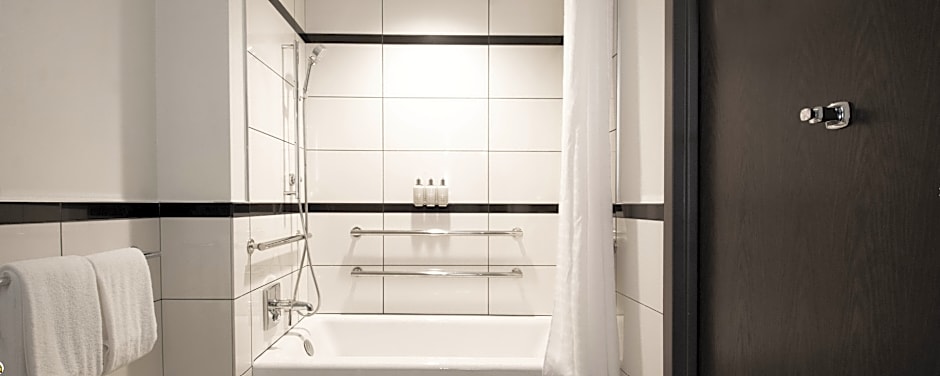 Photo 1 of 2 of Classic 1 Queen Bed, Accessible, Grab Bars, Bathtub
