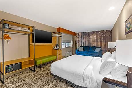 King Suite with Two Sofa Beds and Roll-In Shower - Disability Access/Non-Smoking