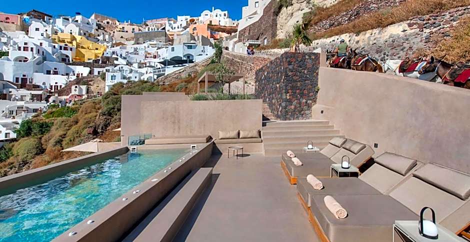 Old Castle Oia by Mr and Mrs White