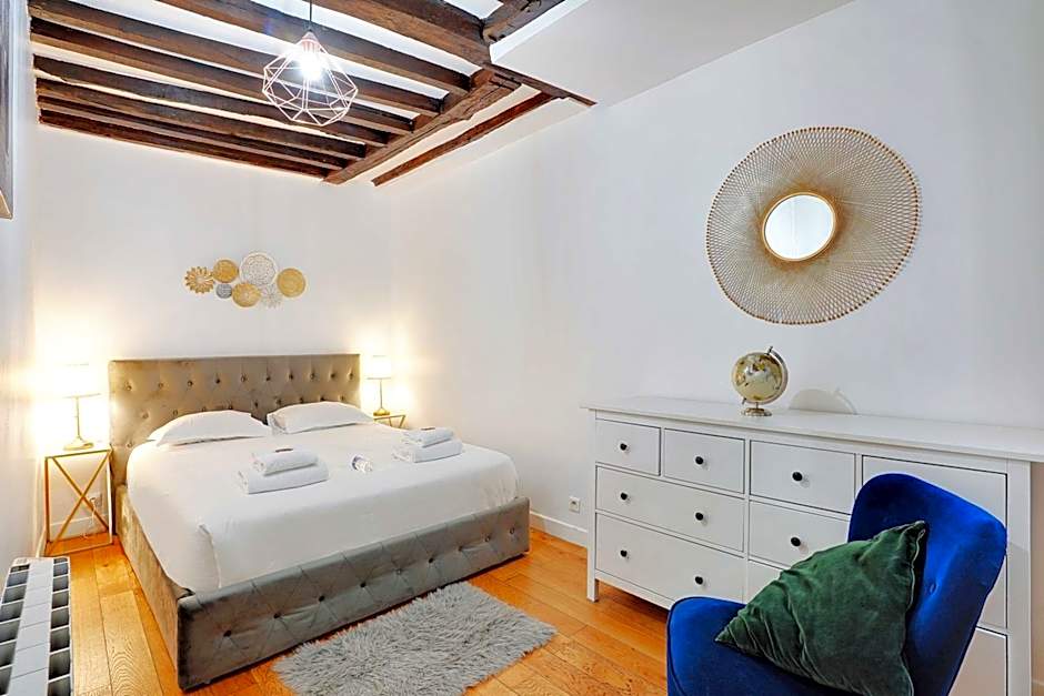 Charming apartment 6P2BR - RépubliqueLancry