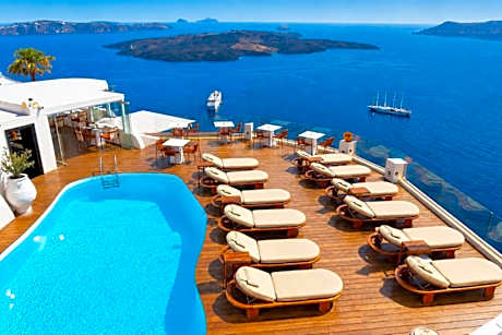 Sun Rocks Boutique Hotel - Caldera View Suites & Sunset Dining Experience