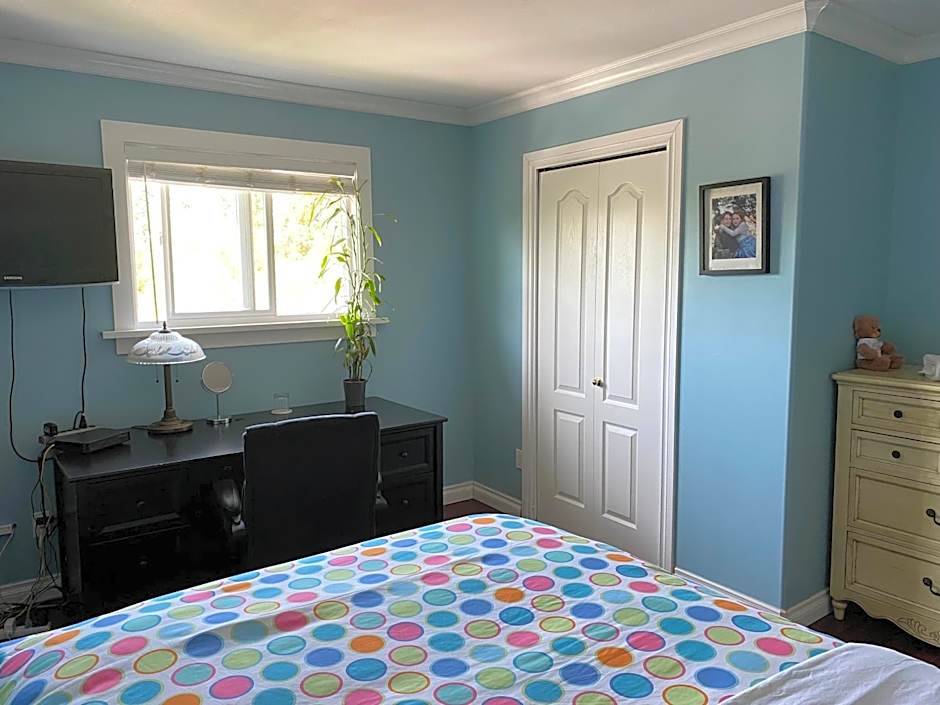 Jane's private rooms with shared washroom
