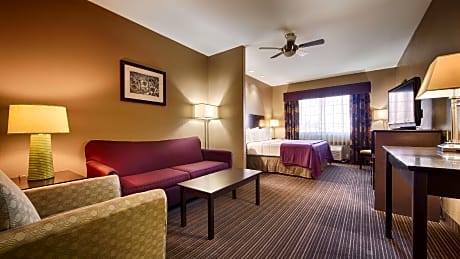 1 King Bed, Non-Smoking, Microwave And Refrigerator, 42 Inch Lcd Television, High Speed Internet Acc