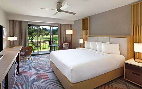 King Room with Balcony and Golf Course View