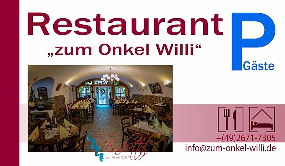 Moselland Hotel im Enderttal Zum Onkel Willi