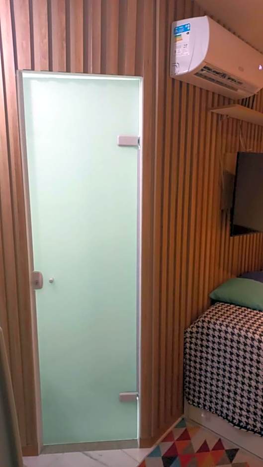 Studio aconchegante em frente a praia