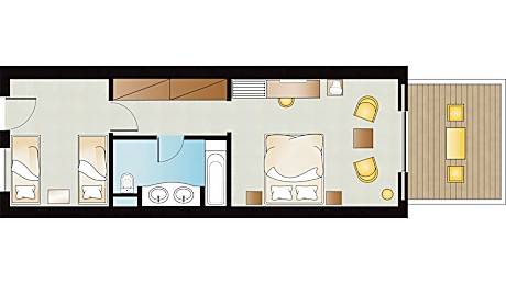 Family Bungalow Pool View