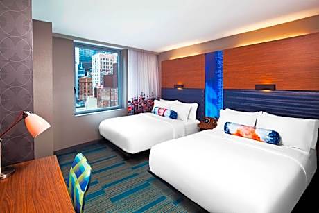 Queen Room with Two Queen Beds - Mobility Accessible with Roll-in Shower