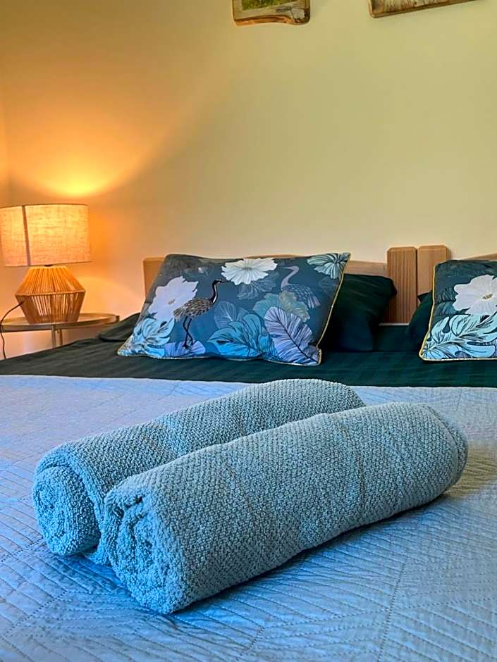 Domki i apartamenty nad jeziorem solińskim z basenem I widokiem na góry