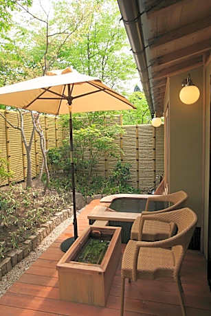 Maisonette with Tatami Area and Open-Air Bath and Balcony - E2