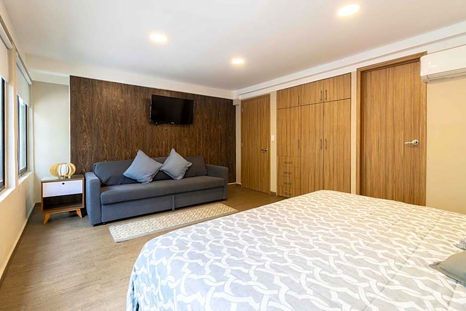 102 Centro 2Bdrm 2bath apt AC Rooftop