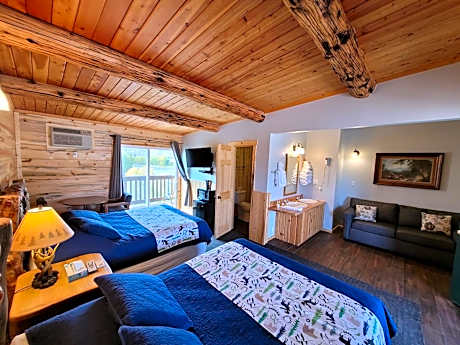 Family Room with Bathroom