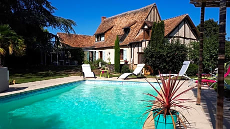 En pleine campagne, proche du Mans - chambre d'hôtes