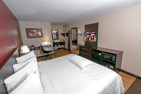 Premium King Room Smoke Free (Upgraded Bedding and Snack Box)