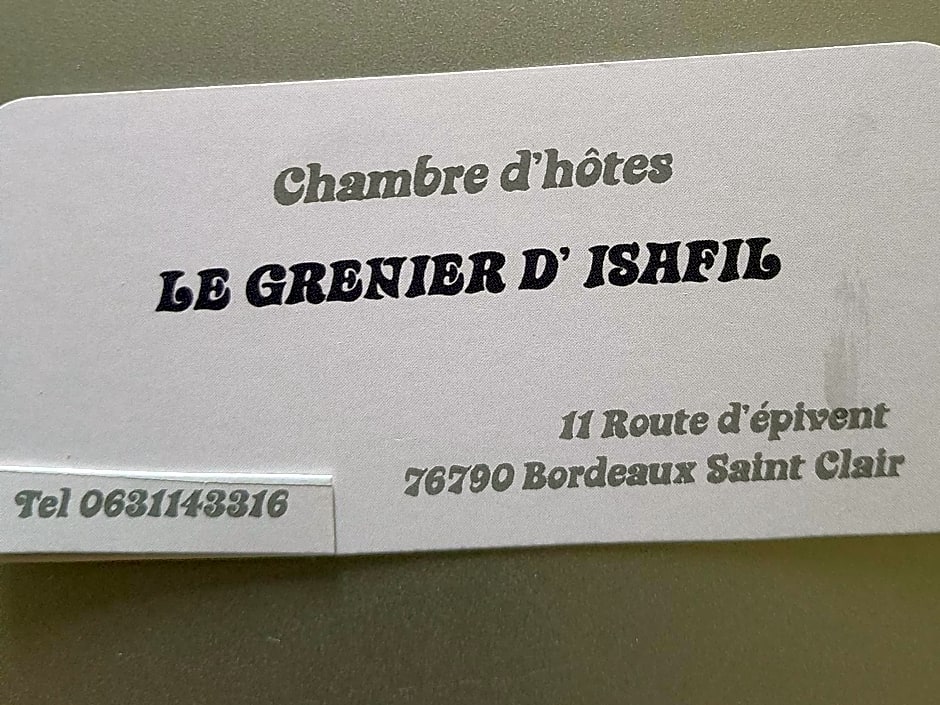 Le Grenier D'Isafil
