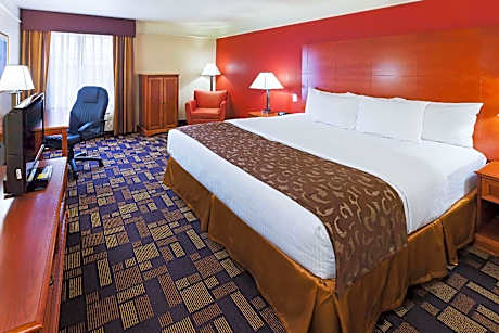 1 King Bed, Mobility/Hearing Accessible Room, Roll-In Shower, Non-Smoking