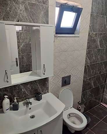 Geyikli sahilde 1+1 daire Çatı katı B1