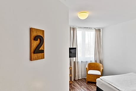 Single Room with Private Bathroom