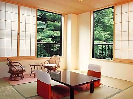 Japanese Room with Open-Air Bath
