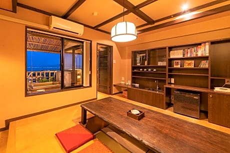 Executive Japanese Western Style Room with Open-Air Bath and Lake View