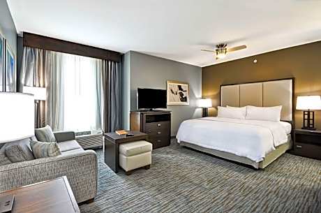 1 Kng Mobilty/hearing Access Ri Shwr Studio Ns Vis Fire Alarm/door/phn Alert-kitchen-sofabed Free Wi