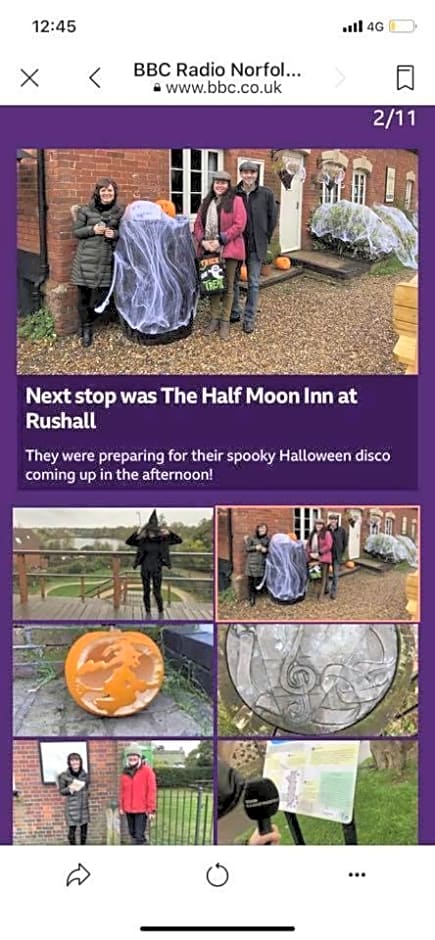 The Half Moon Inn Rushall IP21 4QD