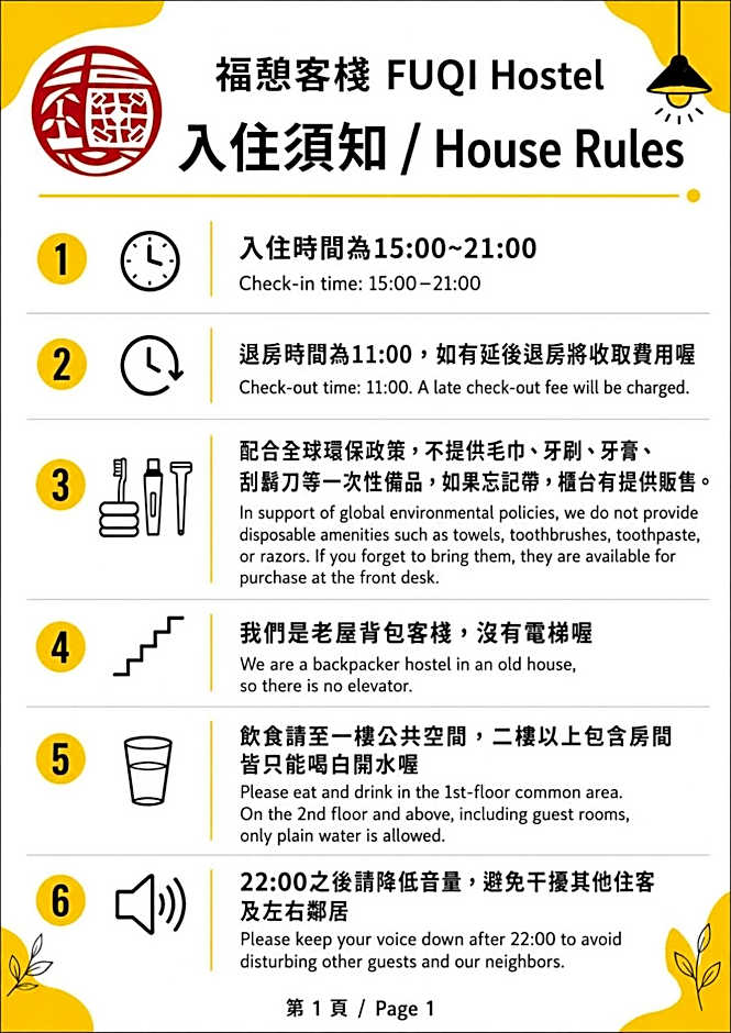 Fuqi Hostel - Heping