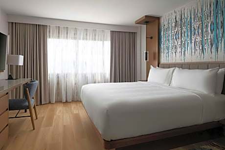 Concierge level, 1 Bedroom Suite, 1 King, Sofa bed