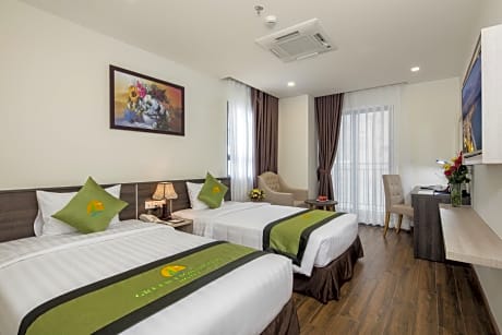 Deluxe Twin Bed With Balcony