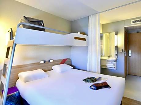 Triple Room with One Double Bed and One Bunk Bed