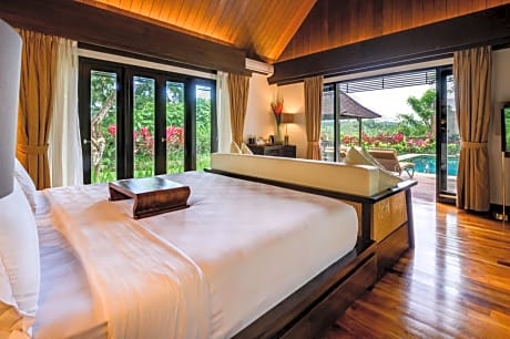 Hill View One-Bedroom Villa with Private Pool