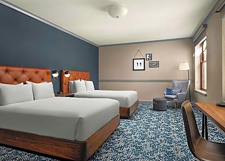Queen Room with Two Queen Beds - Mobility Accessible with Roll-in Shower