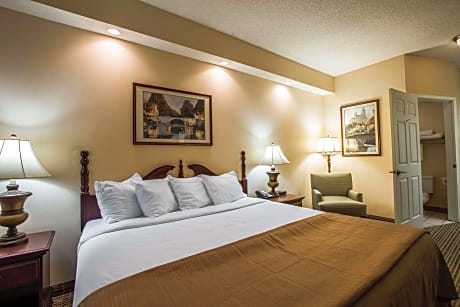 1 King Bed, Suite, Nonsmoking, Accessible