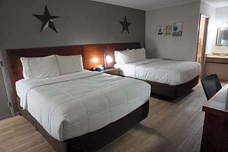 Double Room with Two Double Beds - Non-Smoking