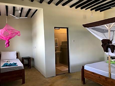 Double or Twin Room with Side Sea View