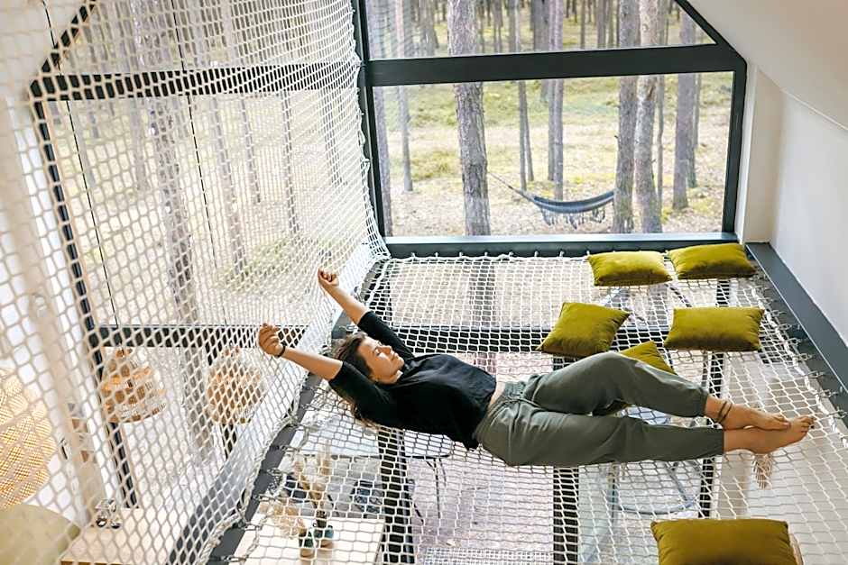 Wyjątkowy domek w kompleksie Patyki Las Możliwości