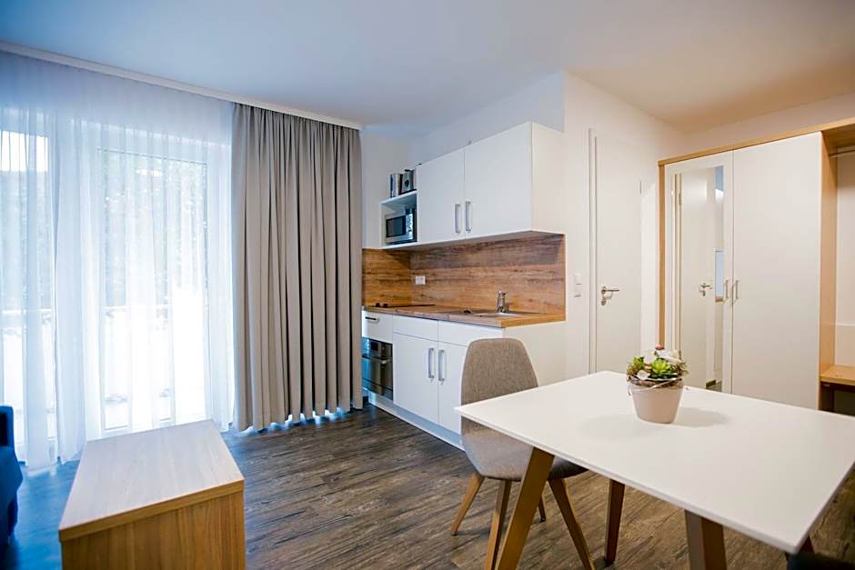 Schoko-Apartments mit Bad & Küche