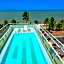 Flat Beira Mar do Cabo Branco Quarto com linda vista para o mar