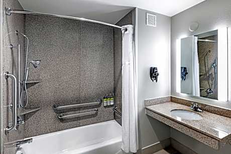 Standard King Room with Roll-In Shower - Communications Access