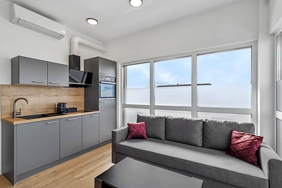 SUITE4ME - Moderne Apartments I Küche I Balkon I Waschmaschine