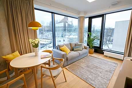 One-Bedroom Apartment with View