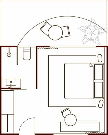 King Room with Garden View