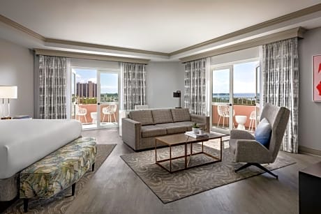 One-Bedroom King Studio Suite with Resort View - Tower