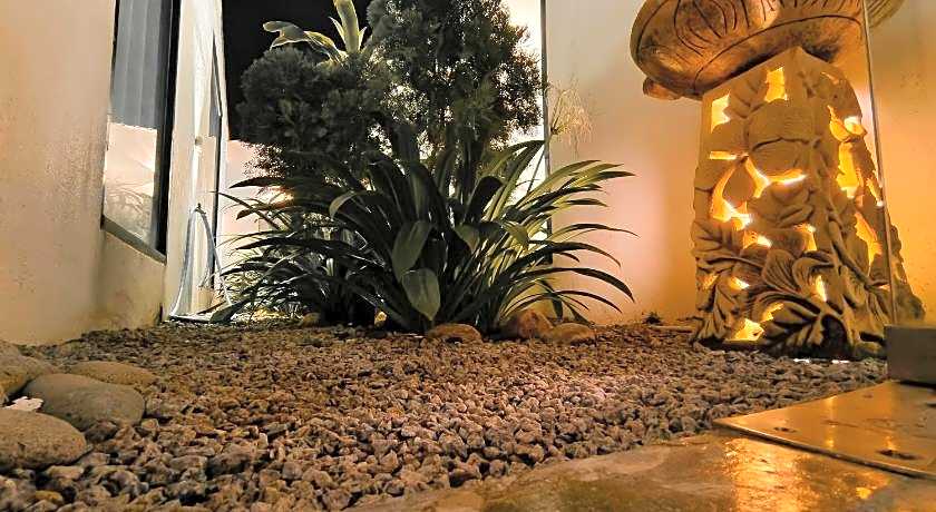 Beds In Garden Hostel