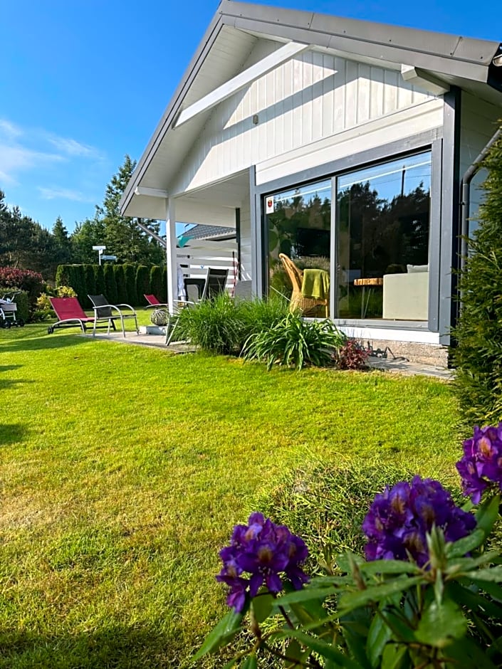 Balfala domki nad morzem