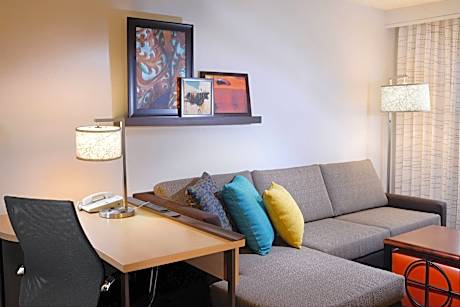 Studio, 1 Queen Bed with Sofa bed (1 Queen Bed and 1 Double Sofa Bed)