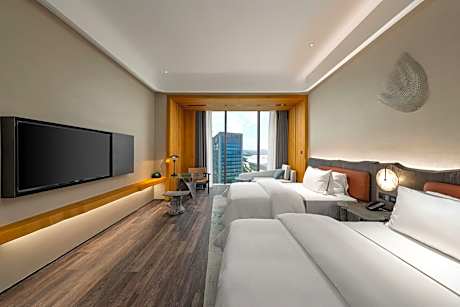 Executive Double Room with Two Double Beds - Lounge Access